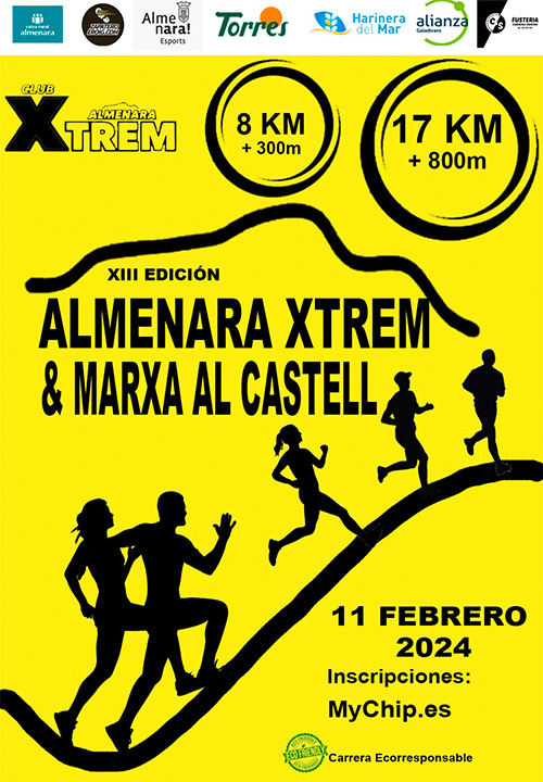 XIII edición de la Almenara Xtrem, domingo 11 de febrero