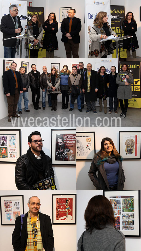 Exposición de Ilustración: Portadas Negras en Benicàssim Exposición de Ilustración: Portadas Negras en Benicàssim