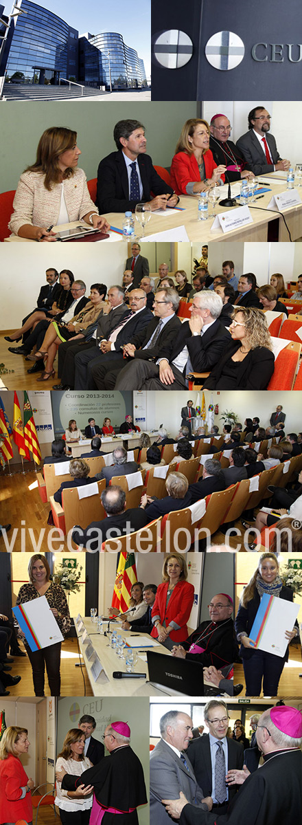 Inauguración de curso en la Universidad CEU Cardenal Herrera de Castellón