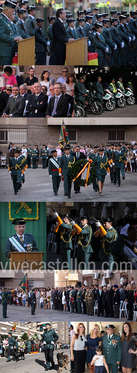 Festividad de la patrona de la Guardia Civil en Castellón