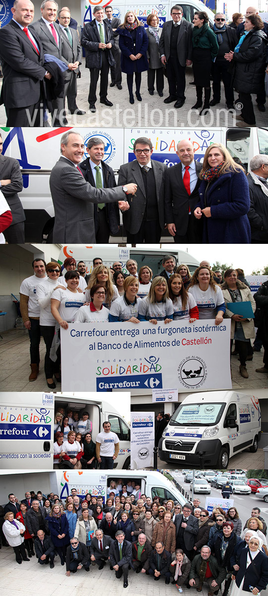 Fundación Solidaridad de Carrefour entrega un vehículo isotermo al Banco de Alimentos