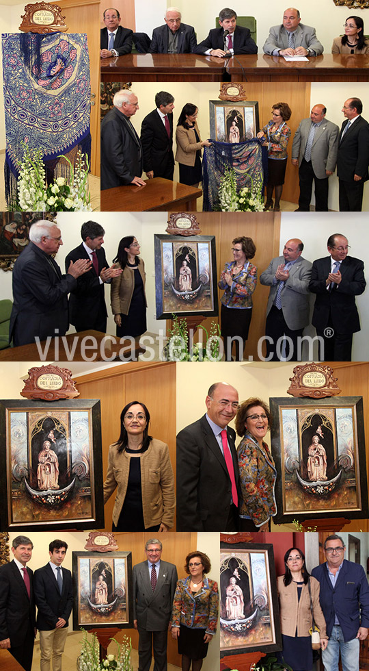 Presentación del cartel que anuncia las fiestas en honor a la Virgen del Lledó de Castellón