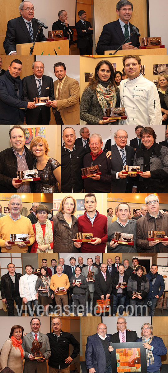 Entrega de premios AMTC a la gastronomía de Castellón