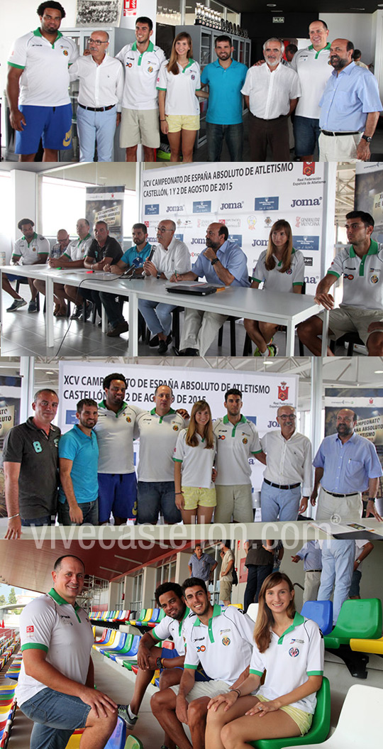 Presentación del XCV Campeonato de España absoluto atletismo 