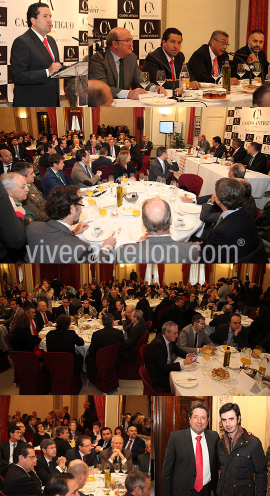 Conferencia del presidente de la Diputación de Castellón, Javier Moliner