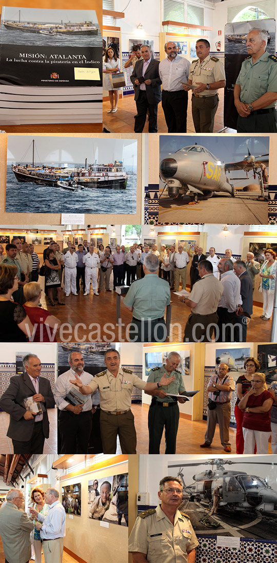 Inauguración de la exposición del Ministerio de Defensa "Misión: Atalanta"