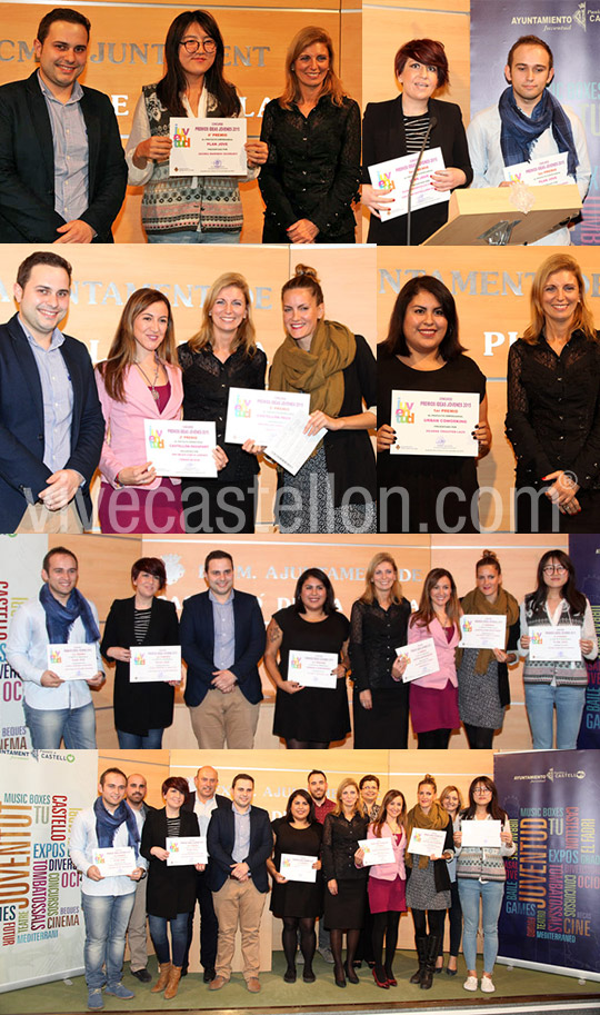 Castellón entrega los premios del concurso Ideas Jóvenes