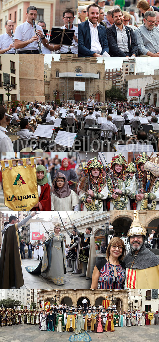 Desfile de las tres culturas en Castellón