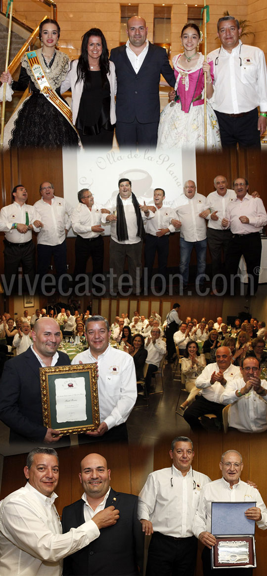 Raúl Resino recibe el premio L´Olla d'Or 2017