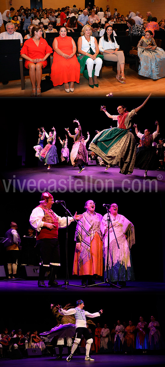 Gran Gala del folklore aragonés en el Teatro del Raval de Castellón