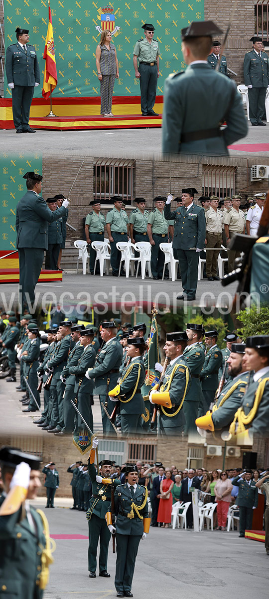 Toma de posesión del nuevo Coronel de la Comandancia de la Guardia Civil de Castellón,  D. Ángel Gil Redondo