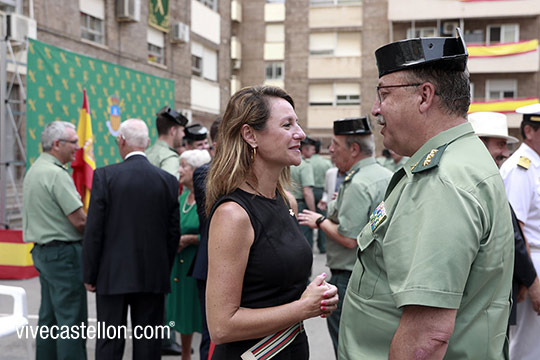 Toma de posesión del nuevo Coronel de la Comandancia de la Guardia Civil de Castellón,  D. Ángel Gil Redondo
