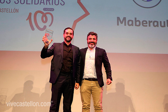 V Premios Solidarios Cadena 100 Castellón. Pedro Quiralte