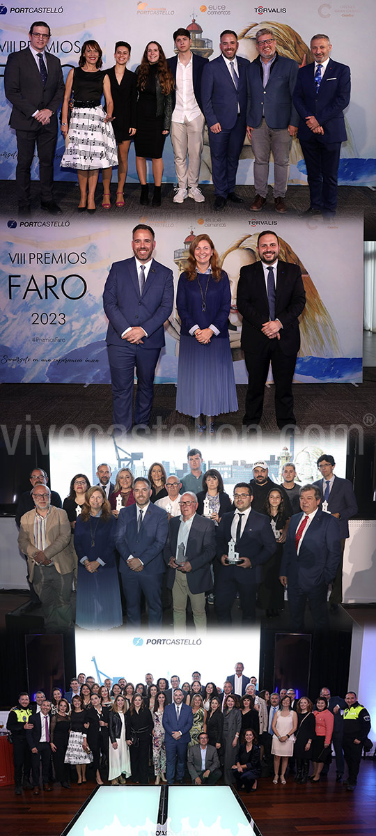 Entrega de los VIII Premios Faro PortCastelló