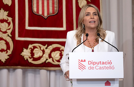 Marta Barrachina, proclamada presidenta de la Diputación Provincial de Castellón