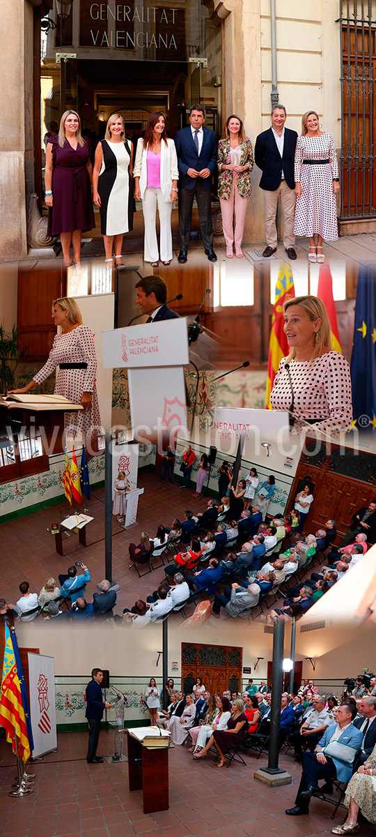 Toma de posesión de la delegada del Consell en Castellón, Susana Fabregat