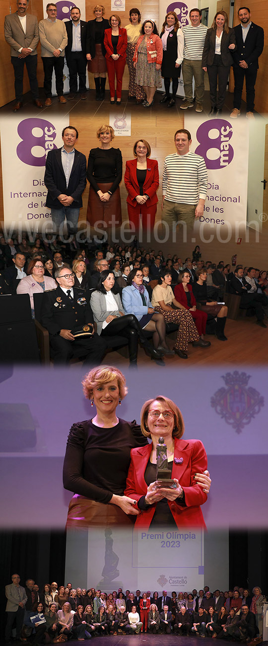 Castelló reivindica la lucha feminista como  motor de canbio social e igualitario en el Dia Internacional de las Mujeres