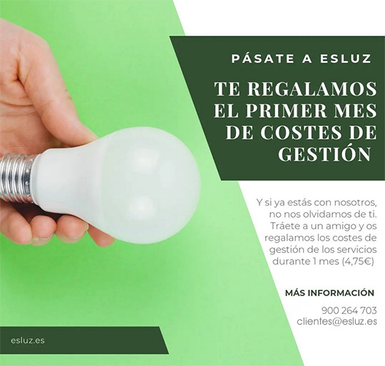 Ahorra en tu factura de la luz con Esluz Energías, comercializadora eléctrica de Castellón