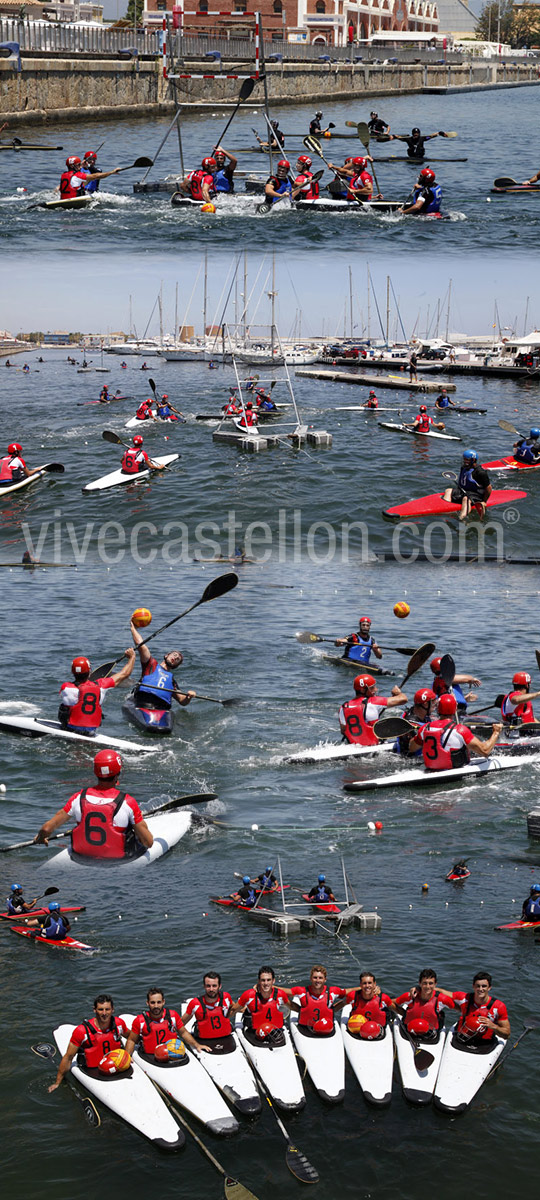 Copa de España de Kayak-Polo en el Real Club Náutico de Castellón