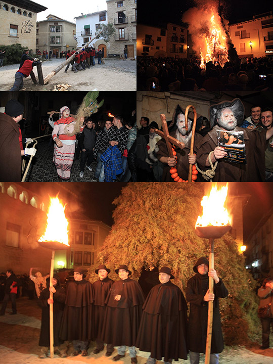 La Santantonà, fiesta medieval del fuego, llega a Forcall este fin de semana
