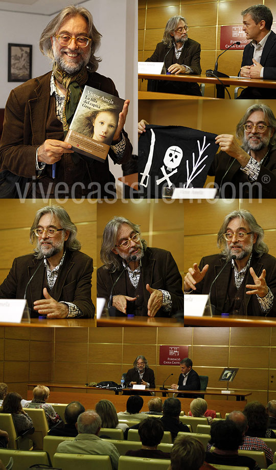 Víctor Amela en la Fundación Caja Castellón