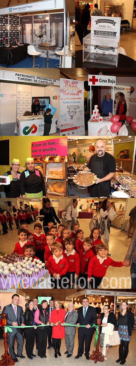Inauguración de la VII Feria Chococas en Castellón
