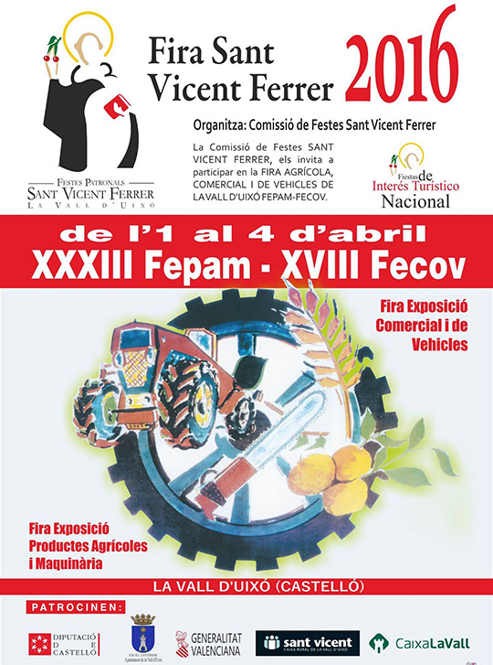 XXXIII Fira de Sant Vicent Ferrer en Vall d'Uixó