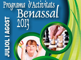 Programa de actividades de verano en Benassal