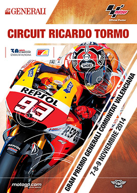 Eventgrup gana el concurso de carteles del Gran Premio de Moto GP de la Comunitat Valenciana