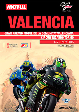 Un cartel de Branding Road finalista en el concurso Gran Premio Motul de la Comunitat Valenciana