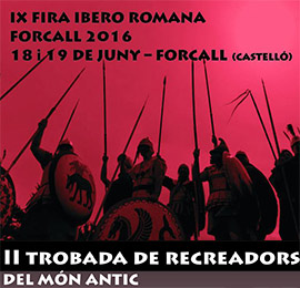 300 vecinos y actores recrearán la vida ibero-romana en Forcall los días 18 y 19