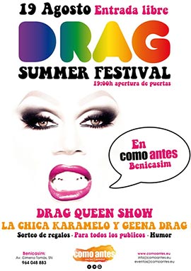 Drag Summer Festival, con la chica Karamelo y Geena Drag