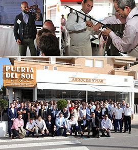 Networking BNI de empresarios de la provincia en el restaurante Puerta del Sol