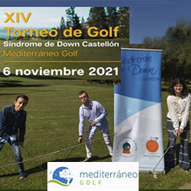 Abierta inscripción para el XIV Torneo Golf Síndrome Down Castellón, sábado 6 noviembre