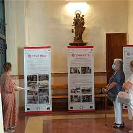 La exposición del 65 aniversario de Cáritas Diocesana llega a Almassora
