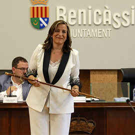 Susana Marqués, reelegida como alcaldesa de Benicàssim en su cuarto mandato