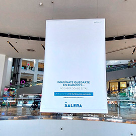 El Centro Comercial Salera transforma sus espacios en lugares de concienciación sobre el alzhéimer