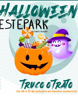 Halloween con Truco o trato en ESTEPARK y un montón de talleres infantiles
