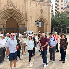 Los turistas del primer crucero del año visitan Castellón