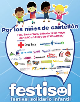 Te esperamos el próximo sábado 12 de mayo en FESTISOL