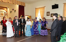 Celebración de la Cruz de Mayo del Centro cultural andaluz de Castellón