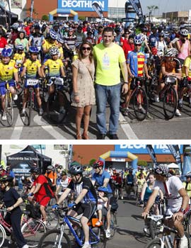 Gran éxito de participación en la segunda “Decabike”