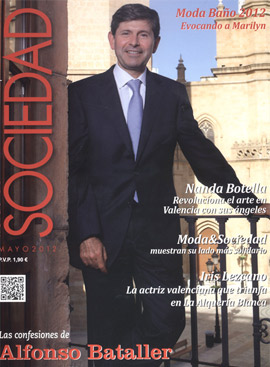 Amplio reportaje en la Revista Sociedad del Alcalde de Castellón, Alfonso Bataller
