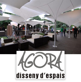 Terrazas - hostelería, tarimas de madera - mobiliario - decoración en Ágora Disseny d´Espais