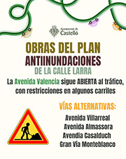 Obras plan antiinundaciones Castellón