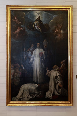 Apoteosis de San Bruno del pintor Vicente Castell (1695-1700)