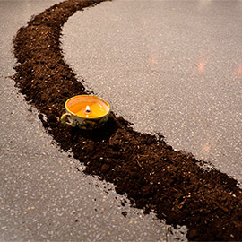 Terra Eixuta, l´empremta del territori en l´art d´acció amb Ángeles Císcar, Edu Comelles y Maria José Planells