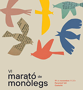 VI Maratón de Monólogos de AVEET, 6 historias de 10 minutos para conocer la voz de la escena valenciana