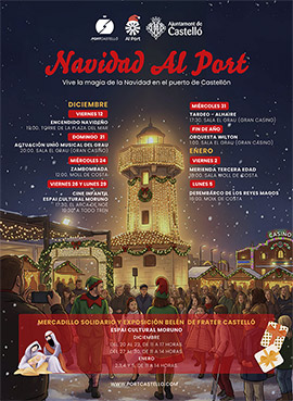 Vive la magia de la Navidad en el puerto de Castellón