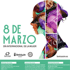 Actos en conmemoración del 8M - Día Internacional de la Mujer en Benicàssim